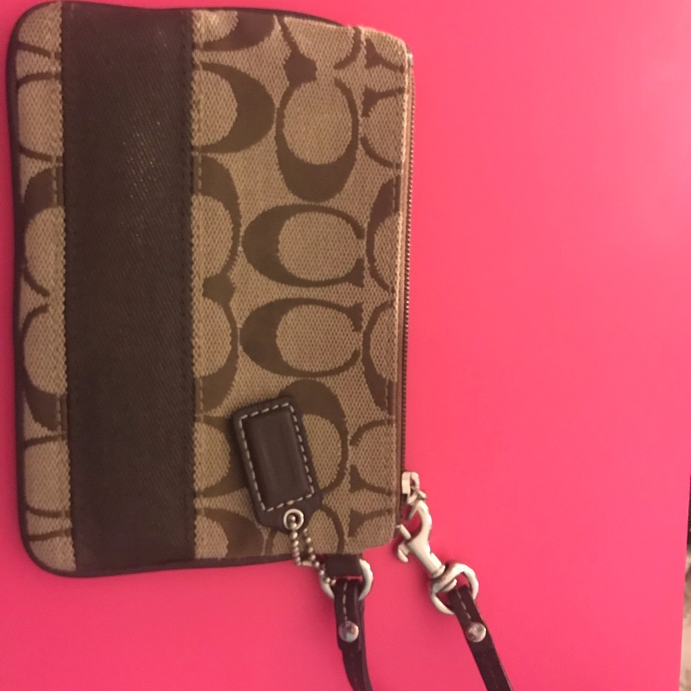 Coach wristlet